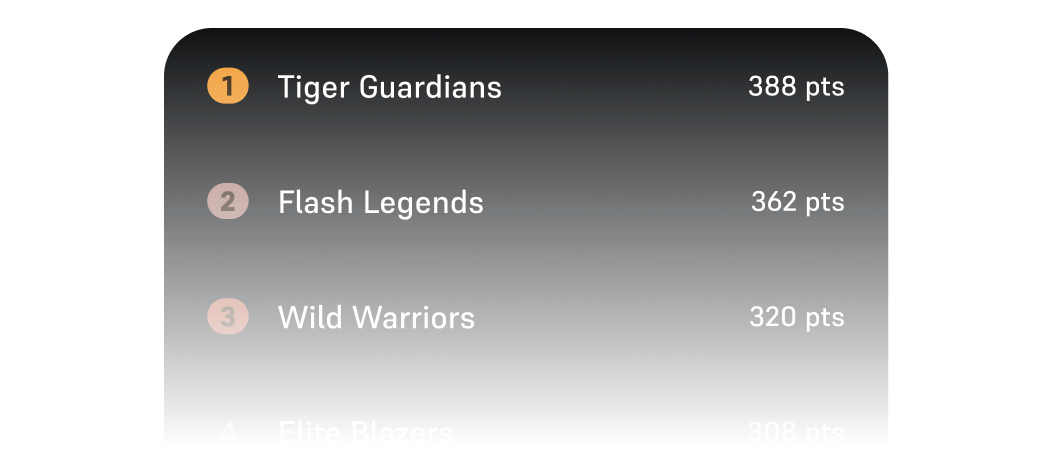 Leaderboard screenshot