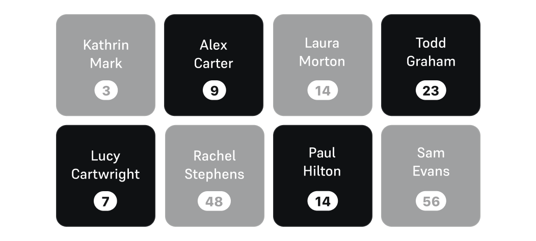 Team matching screenshot